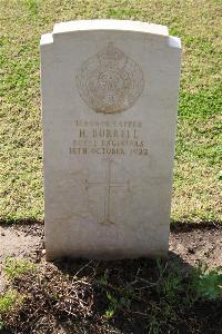 Ismailia War Memorial Cemetery - Burrell, Harold